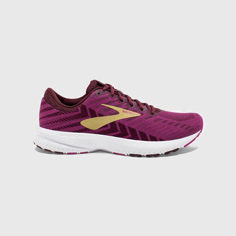 Brooks Launch 6 Hardloopschoenen voor Dames Rood (JXVTG-4137)